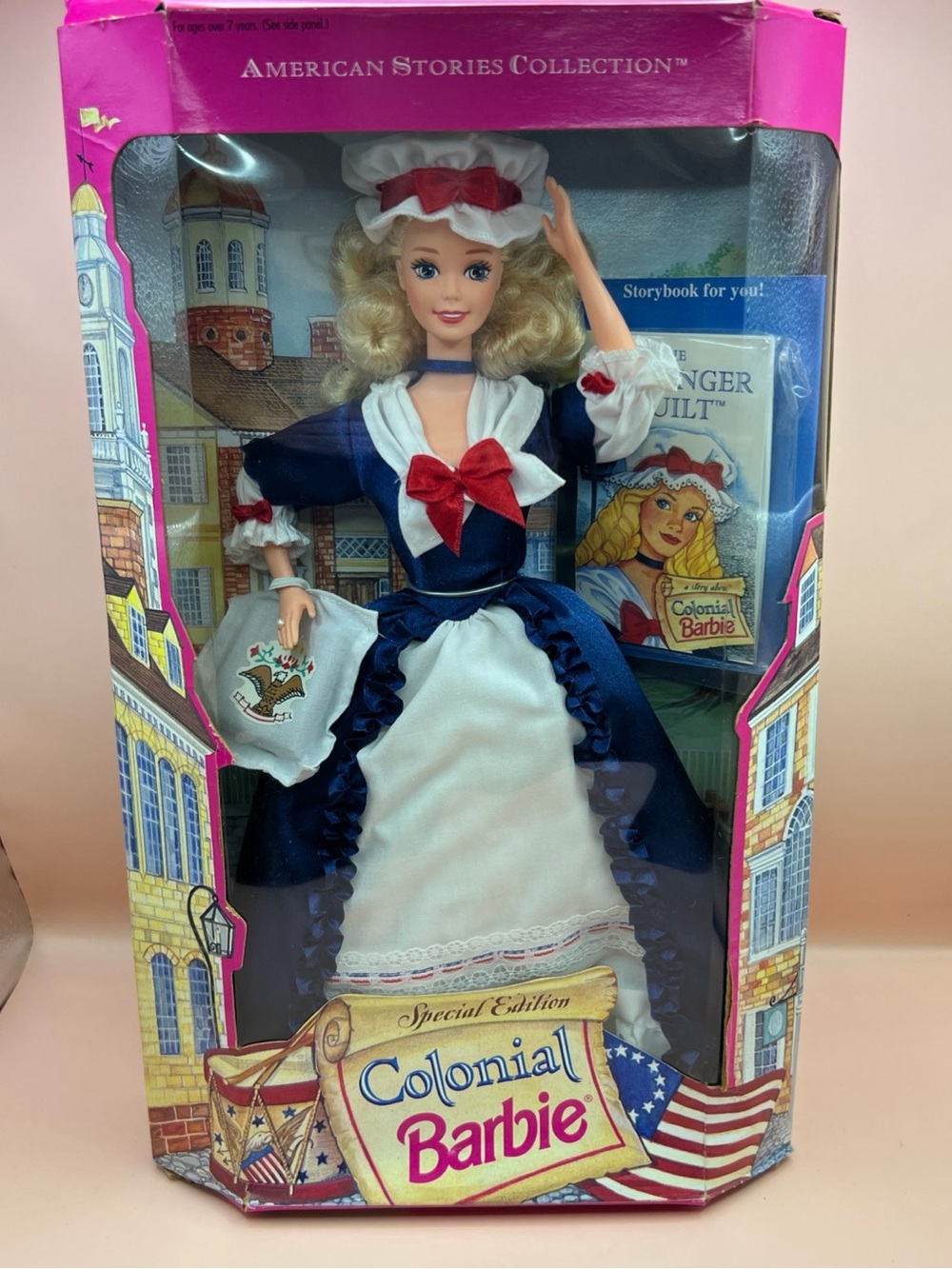 Vintage 1994 Special Edition Colonial Barbie American Stories Sealed NRFB NEW!